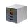 Durable VARICOLOR 7 Drawer Box 7 Drawers A4 Grey