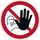 DURABLE Floor Sign No Entry Ø 430 mm Self-Adhesive