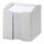 Durable TREND Note Box, 800 Notes 93x93 mm, White