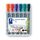 STAEDTLER Lumocolor 356 B Flipchart Markers, Chisel, 6 Pack