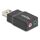 Delock USB-A Sound Card, 2 x 3.5 mm Jack, Black