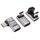 Equip 133478 USB4 Angled USB-C Adapters 3-Pack 40Gbps