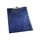 DURABLE A4 Blue Clipboard Folder with Triangular Pocket | 235506