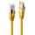 LINDY Cat.6A S/FTP Patch Cable 0.30 m, Yellow