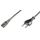 ASSMANN Euro Plug to C7 Figure-8 Power Cord 1.8 m Black
