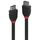 Lindy 36502 black 1 m LSZH HDMI cable