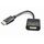 Cablexpert A-DPM-DVIF-002 DisplayPort to DVI adapter 0.1 m Black