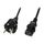 EFB-Elektronik EK508SW.3 black Schuko to C13 power cable 3 m