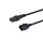 Equip 112170 black C14 to C15 power cable 1.8 m