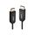 Lindy 38522 UHBR10 hybrid optical DisplayPort cable 20 m Black