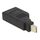 Delock 65626 Mini DisplayPort to DisplayPort adapter Black