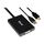 Club 3D CAC-1130-A Mini DisplayPort to Dual-Link DVI-D Active Adapter, HDCP OFF, 60 cm