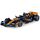 JAMARA McLaren MCL60 2023 Diecast Model Car, 1:43, Black, Pull-Back, Rubber Tyres