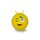 JAMARA HoppyDoo Eye Hopper Ball, Yellow, 550mm, Pump Included, Ages 3+, 50kg Limit