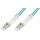 Digitus LC-LC OM3 Fibre Patch Cable 20m Aqua