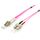 Equip LC-SC Fiber Patch Cable OM4 Duplex 10m