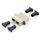 Equip SC Duplex Fiber Coupler OM1/OM2 Beige 12-Pack