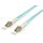 Equip LC-LC Fiber Patch Cable OM3 Duplex 3m Aqua