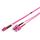 Digitus OM4 LC to SC Duplex Fibre Patch Cord 2m Violet