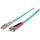 Intellinet OM3 LC to ST Duplex Fibre Patch Cable 1m