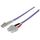 Intellinet OM4 LC/UPC-SC/UPC Duplex Patch 1m