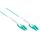 Good Connections OM3 LC to LC Duplex Fiber Patch Cable 2m