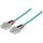 Intellinet OM3 Fibre Patch SC-SC Duplex 1m Aqua