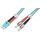 Digitus OM3 Fibre Patch LC-ST Duplex 3m Aqua