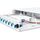 DIGITUS DN-96331-9 1U OS2 Fibre Splice Box 12 LC UPC Duplex 24 Fibres Grey