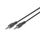 DIGITUS AK-510100-025-S 2.5m 3.5mm Stereo Audio Cable, Black