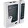 Schwaiger NWM1 531 RJ45 and RJ11 Cable Tester with Master and Remote Units, Black and White