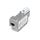 DIGITUS DN-95421 Grey RJ45 PoE Surge Protector with DIN Rail Clip