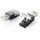 equip Tool-Free RJ45 Plug Cat5e UTP, Pack of 2