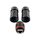 Schwaiger NWDK16533 Cat6A STP IP68 Outdoor RJ45 Coupler, Black