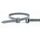 WKK 110226871 Grey PA6.6 Cable Ties, 370 x 4.8mm, 100-Pack