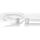 WKK 110227971 Natural Cable Tie, 370 × 7.6 mm, 100-Pack