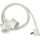 Brennenstuhl 1161820225 5m Extension Cable, Flat Plug, Twin Socket, White
