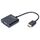 DIGITUS DA-70461 Black HDMI to VGA Converter