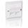 equip Universal Surface Frame Flush mount wallplate pure 761301