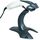 Honeywell Voyager 1200g Ivory 1D USB Barcode Scanner Kit with Stand
