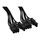 be quiet BC071 CP-6620 Dual PCIe 6 Plus 2 Pin Sleeved GPU Power Cable Black