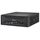 Shuttle XPC slim XH810 black barebone, front angled view