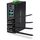 TRENDnet TI-WP100 industrial AC1200 router with four PoE+ LAN ports, Gigabit WAN, removable antennas and DIN rail bracket
