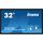iiyama TF3239AS-B1AG 31.5 inch Full HD open-frame Android touch display, front view of one unit
