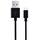2GO 795201 black USB-A to Micro-USB cable with straight connectors