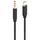 2GO 797219 cable with USB-C and 3.5 mm stereo male plugs
