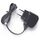2GO 795570 black mains charger with attached Micro-USB lead and European two-round-pin plug; exact distributor product photo