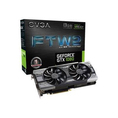 EVGA GeForce GTX 1080 FTW2 GAMING iCX 08G P4 6686 KR