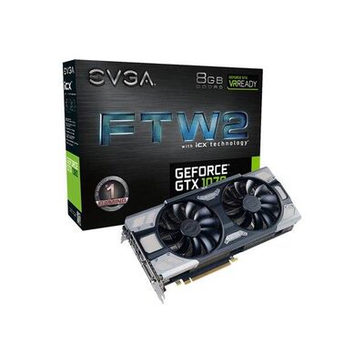 EVGA GeForce GTX 1070 FTW2 GAMING iCX Graphics 08G P4 6676 KR