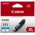 Canon CLI-551C XL High Yield cyan original ink | 6444B001